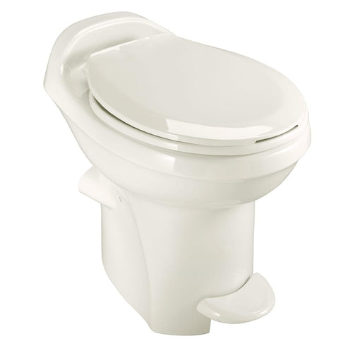 Aqua Magic Thetford Style Plus Rv Toilet / Low Profile / Bone (34438)