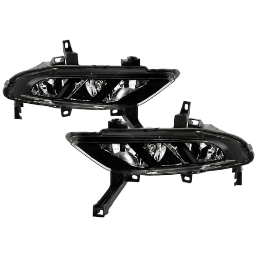Nissan Maxima 2016-2018 OEM Fog Lights w/Switch - Clear (Bulb Size - H8 12V 35W) Spyder
