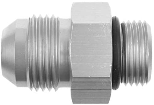 920-10-08-5 Red Horse Performance -10 Male To -08 O-Ring Port Adapter (High Flow Radius Orb) - Clear