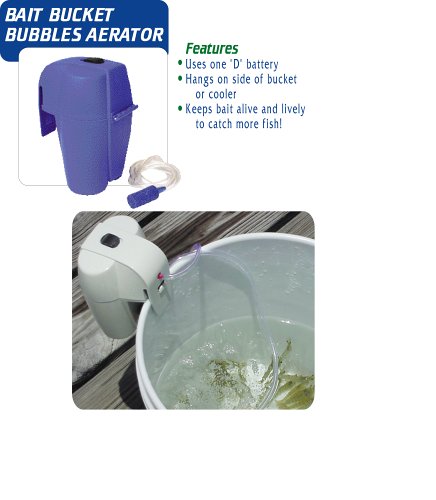 Bait Bucket Aerator - Fishing Aerator - NEW