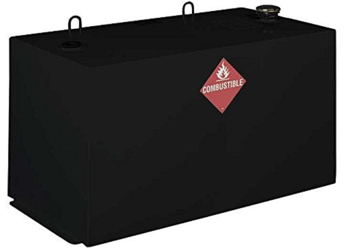 Black Delta Rectangular Steel Tank 484002