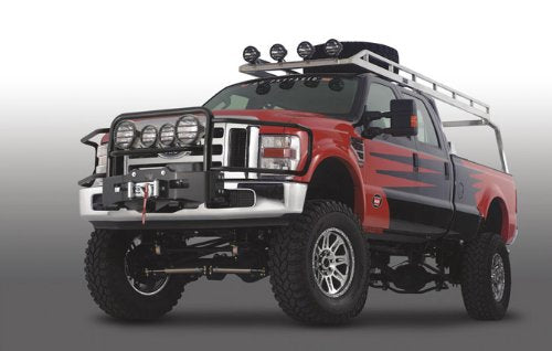 Gen II WARN Trans4mer Grille Guard, Black