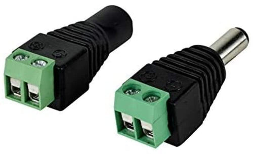 Heise - Male-Female 2 Wire Connector - 2 Pk of 1M 1F Each (HE-MFQC)