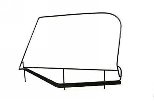 Factory Replacement Door Window Frame for Jeep Wrangler TJ RAMPAGE PRODUCTS | Black | 89799 | Fits 1997-2006 Jeep Wrangler TJ with Soft Upper Doors
