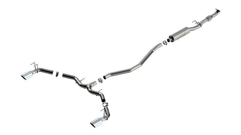 Borla 140922 - 304 SS S-Type™ Cat-Back Exhaust System with Split Rear Exit