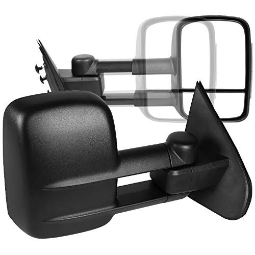 Manual Adjustable & Extendable Towing Mirrors 2014-2018 Chevrolet Silverado/GMC Sierra