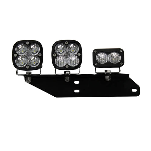 Baja Designs Squadron S2 Fog Pocket LED Light Kit fits Ford F-150 Raptor 2017-2020 (Mult-Pattern; Clear)