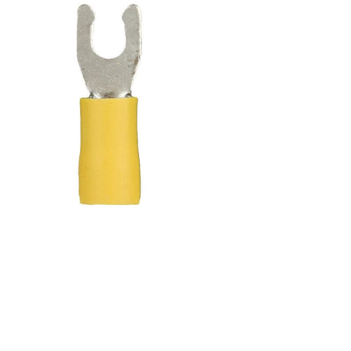 YVLST8 Install Bay Vinyl Locking Connector 12/10 Gauge #8 Locking, Yellow (100-Pack)