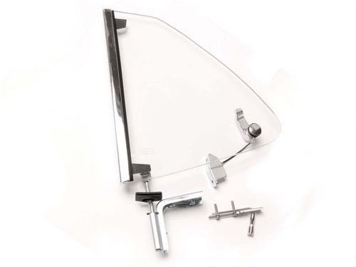 C9ZZ-6321411-K Scott Drake Fastback Quarter Glass Assembly LH Clear