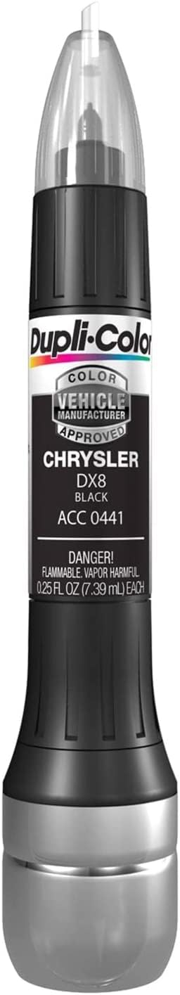 Dupli-Color Scratch Fix EACC04410 All-In-1 Exact-Match Automotive Touch-Up Paint – Chrysler Black – 0.25 oz. Paint Pen