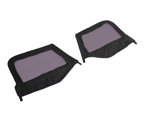 Replacement King 4WD - Soft Upper Doors Tinted - Pair - TJ