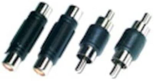 RCA Barrel Connector Install Bay Female Nickel - Package of 50 Pieces