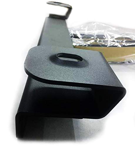 Black Off Road Horse Bracket Black Compatible with 2015-2021 Chevrolet Silverado 1500|2015-2021 Chevrolet Silverado 2500 HD|Chevrolet Silverado 3500 HD|2015-2021 GMC Sierra 1500/2500/3500 HD-RBB-GM