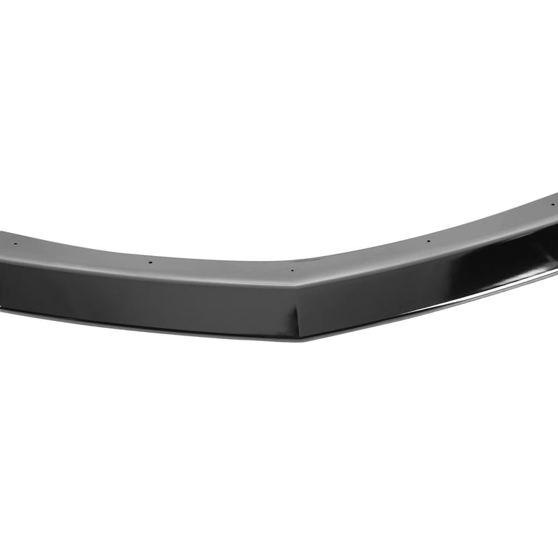 Glossy Black Spec-D Tuning Front Bumper Lip Spoiler Splitter 3PC Compatible with 2011-2014 Dodge Charger SRT8
