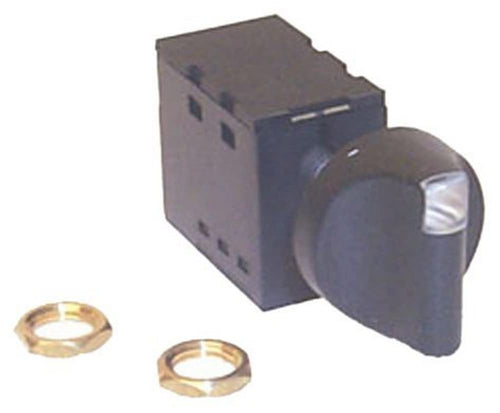 Sierra International Rotary Switch MP78820 - On(1)-Off-On(1&2) Single Pole, White