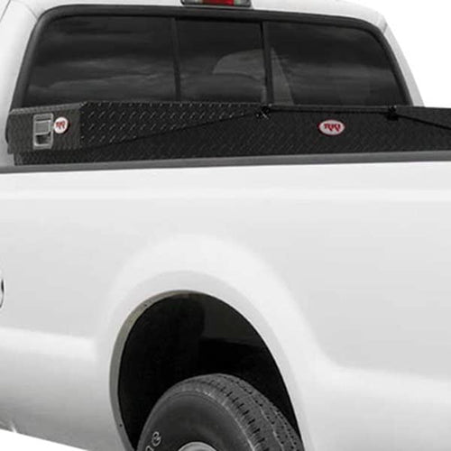 Double Lid RKI Aluminum Cross Box for Fullsize Trucks Black