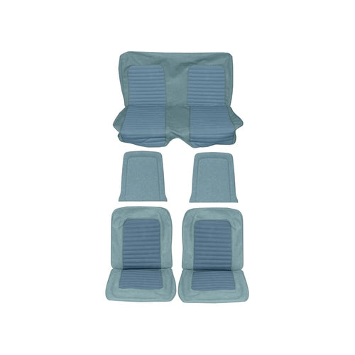 66 Std. Upholstery (T/T Blue) Scott Drake (66CP-S-FULL-BL)
