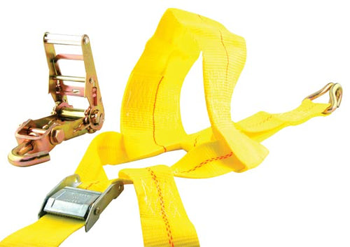 Tie Straps Erickson Adjustable Tire Strap with Ratchet 10000 LBS 1 Pair #58522