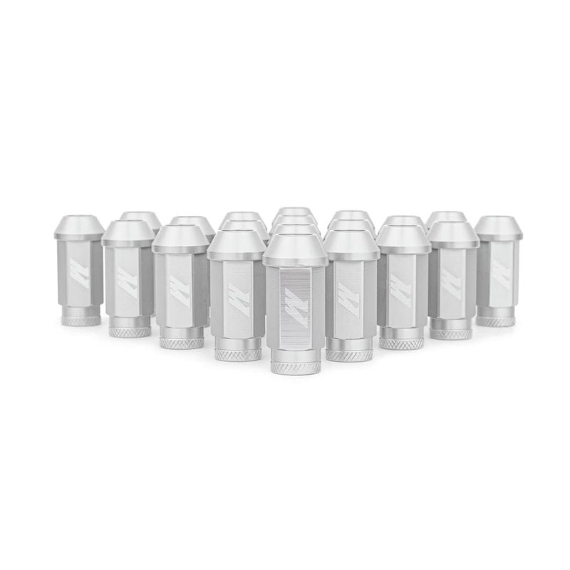 Mishimoto Locking Aluminum Lug Nuts M12x1.25, 20pc Set, Silver