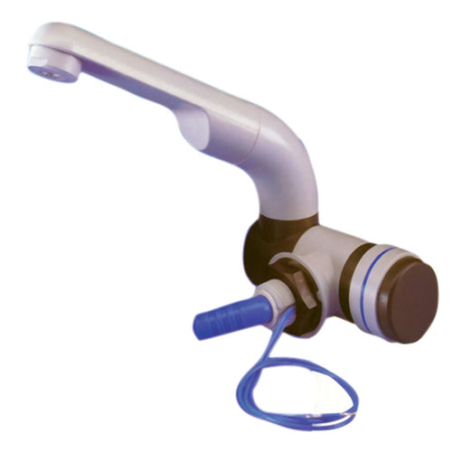 Electric Water Faucet Shurflo by Pentair w/Switch - White