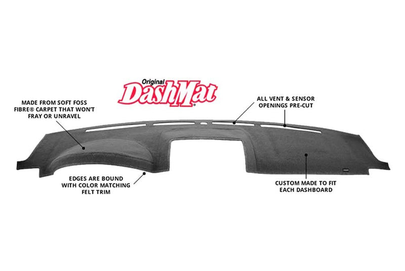DashMat Original Black Dash Cover 2267-00-25