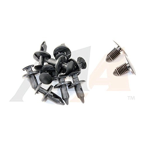 01-07 Duramax Merchant Automotive Wheel Well Liner Kit, 10 Clips And 2 Panel Fasteners , - 10008