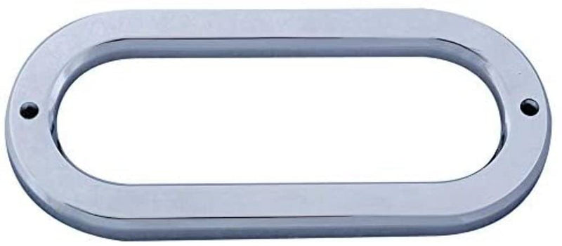 6.5" Chrome-Plated Plastic Bezel Custer B65