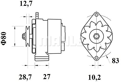 Alternator Mahle - MG462