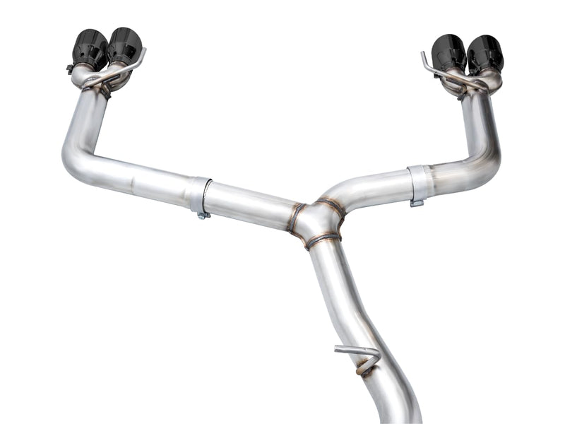 WRX Exhaust AWE Tuning - Stainless Steel, Black