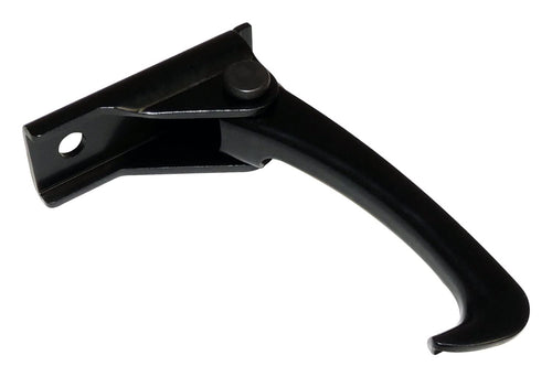 Hood Safety Catch Body, Crown Automotive 55395654AA, Black