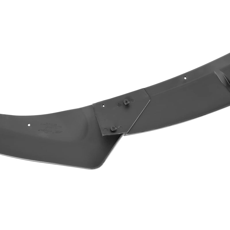 Glossy Black Spec-D Tuning Front Bumper Lip Spoiler Splitter Compatible with 2013-2017 Hyundai Veloster Turbo