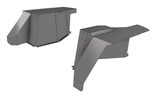 Rear Inner Fender Kit High Clearance for Jeep JKU