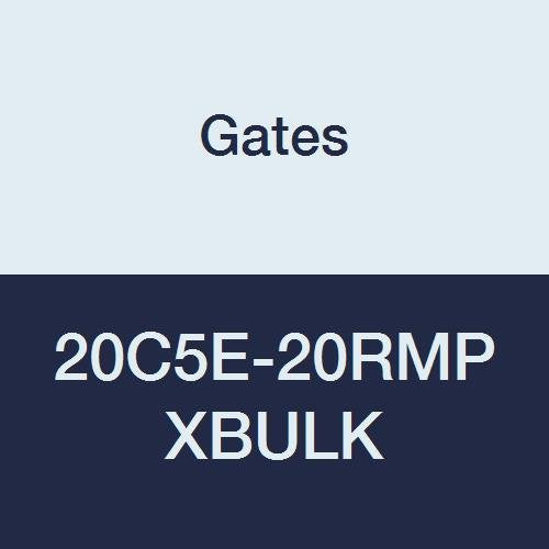 Gates XBULK 20C5E-20RMP Field Attachable for C5E Hose, Male Pipe NPTF, 30 Cone Seat, Steel, 1 1/8" ID (Pack of 25)