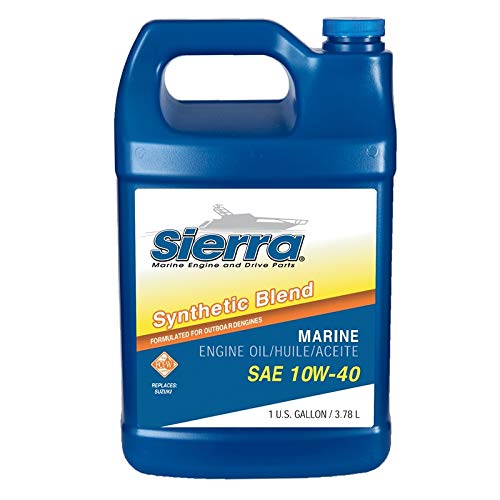10W-40 Synthetic Blend Engine Oil Sierra 18-9551-7 - 55 Gallon