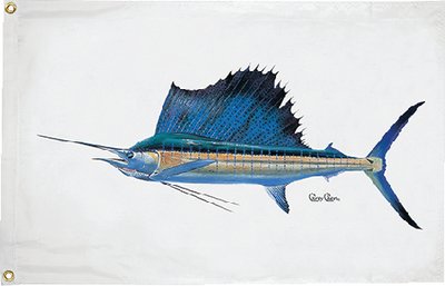 Carey Chen Sailfish Flag, Taylor Made Products 36 x 60-Inch
