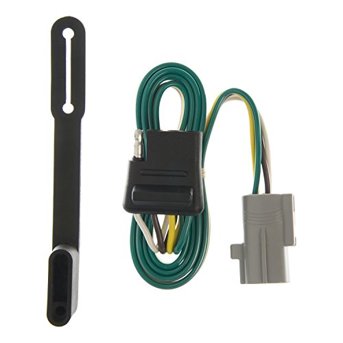 CURT 55246 Custom Vehicle-Side 4-Pin Trailer Wiring Harness, Fits Select Toyota Sequoia