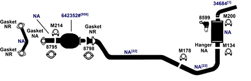Flange AP Exhaust 8798