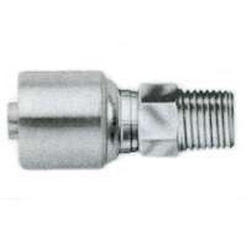 Gates Male Pipe G25100-0406 (NPTF - 30 Cone Seat) (MegaCrimp)
