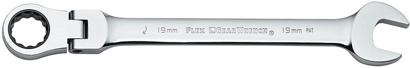 12 Piece GEARWRENCH Flex Head Ratcheting Combination Wrench Set | 12 Point | Metric | 9901D