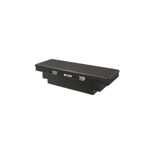 Mid Size Delta 1-304002 Black Aluminum Single Lid Crossover Truck Box