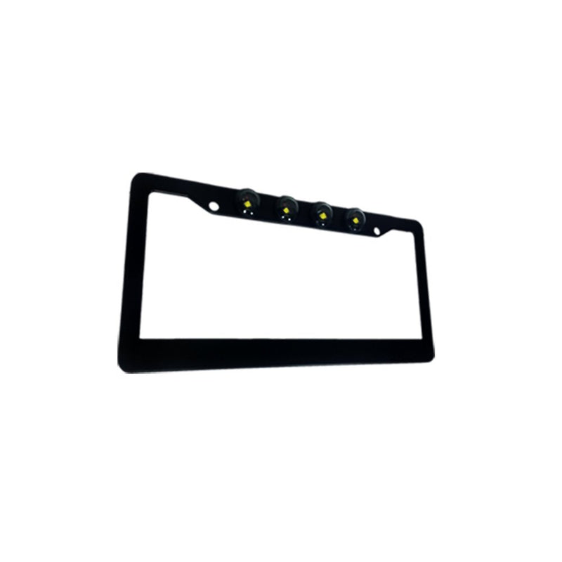 Black Aluminum Recon License Plate Frame