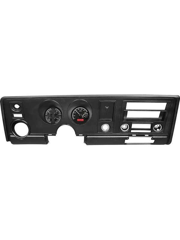Dakota Digital Dash 69 Firebird Pontiac Analog Dash Gauge Cluster Black Alloy Red VHX-69P-FIR-K-R