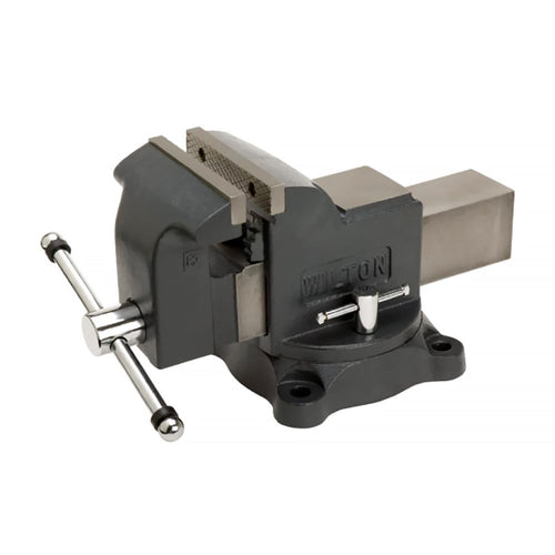 4" Jaw Width Wilton Shop Bench Vise, 4" Max Jaw Opening, 2-3/4" Throat (Model WS4)