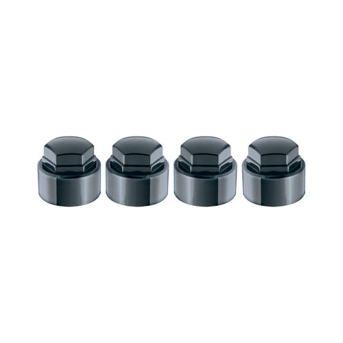 Black Nylon McGard Lug Caps - Pack of 4