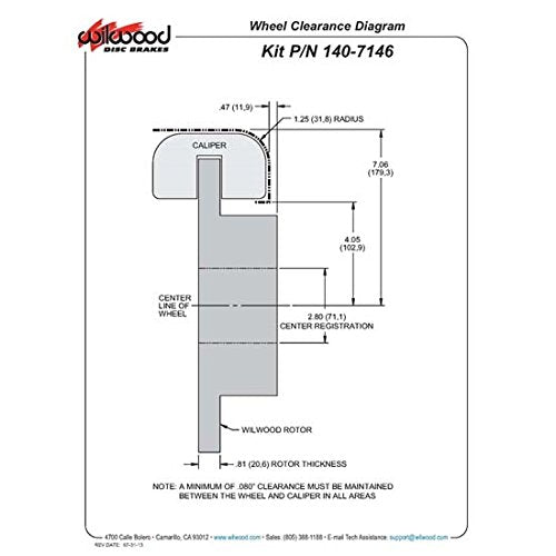 P/S FDLI Park Brake Kit, Polished
