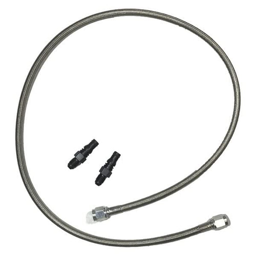 139204-20 McLeod Racing Steel Braided Quick Disconnect Line (20in - Male To Anf), 1 Pack