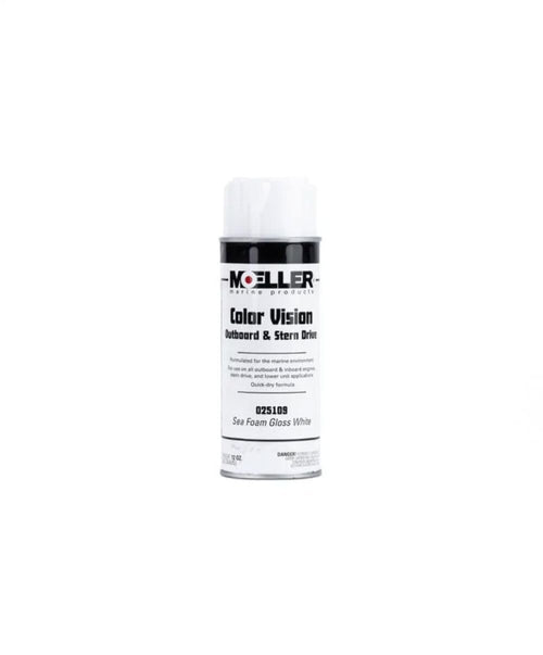 Color Vision Sea Foam Paint Color: Gloss White