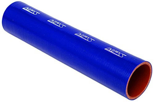 HPS Silicone High Temperature 4-ply Reinforced Tube Coupler Hose HTST-425-BLUE, 30 PSI Maximum Pressure, 12" Length, 4.25" ID, Blue