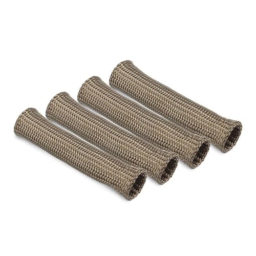 Titanium Protect-A-Boot Design Engineering 10578 6" Spark Plug Boot Protector Sleeves (Pack of 4)