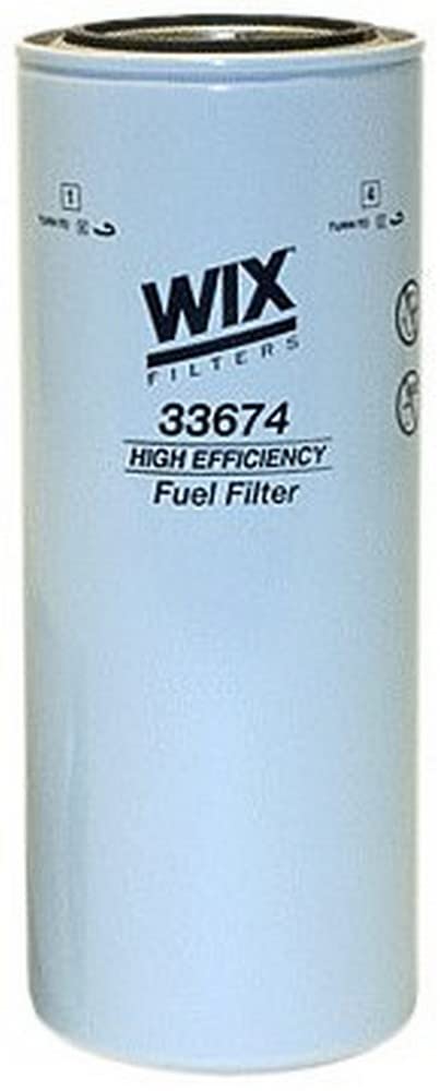 33674 WIX Filters Heavy Duty Spin-On Fuel Filter, Pack of 1